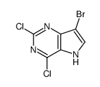 7-bromo-2,4-dichloro-5H-pyrrolo[3,2-d]pyrimidine picture
