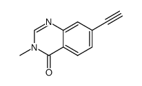 7-ethynyl-3-methylquinazolin-4(3H)-one Structure