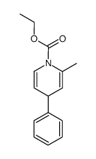 ethyl 2-methyl-4-phenylpyridine-1(4H)-carboxylate Structure