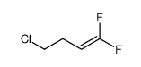 4-chloro-1,1-difluorobut-1-ene Structure