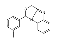 1-(3-methylphenyl)-1,3-dihydro-[1,3]thiazolo[3,4-a]benzimidazole Structure