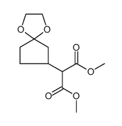 dimethyl 2-(1,4-dioxaspiro[4.4]nonan-7-yl)malonate Structure