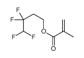 3,3,4,4-tetrafluorobutyl 2-methylprop-2-enoate结构式