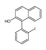 1-(2-iodophenyl)naphthalen-2-ol Structure