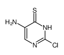5-amino-2-chloropyrimidine-4-thiol Structure
