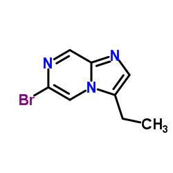 6-Bromo-3-ethylimidazo[1,2-a]pyrazine Structure