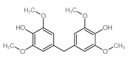 Phenol,4,4'-methylenebis[2,6-dimethoxy- structure