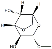 1-O-Methyl-3,6-anhydro-α-D-mannopyranose Structure