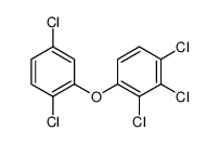 1,2,3-trichloro-4-(2,5-dichlorophenoxy)benzene Structure