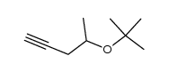 2-tert-butoxy-4-pentyne结构式