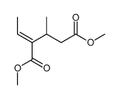 dimethyl 2-ethylidene-3-methylpentanedioate Structure