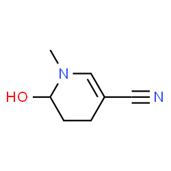 3-Pyridinecarbonitrile,1,4,5,6-tetrahydro-6-hydroxy-1-methyl-(9CI)结构式