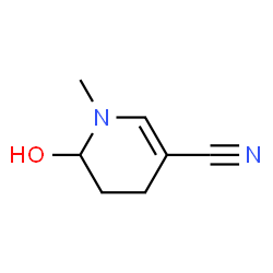 3-Pyridinecarbonitrile,1,4,5,6-tetrahydro-6-hydroxy-1-methyl-(9CI) Structure