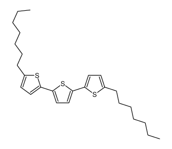 2,5-bis(5-heptylthiophen-2-yl)thiophene Structure