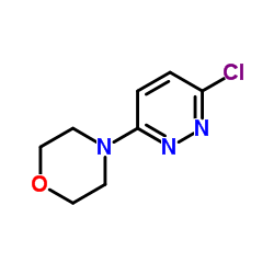 4-(6-Chloro-3-pyridazinyl)morpholine Structure