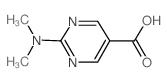 2-dimethylamino-pyrimidine-5-carboxylic acid Structure