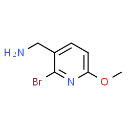 (2-Bromo-6-methoxypyridin-3-yl)methanamine picture