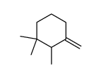 1,1,2-trimethyl-3-methylenecyclohexane Structure