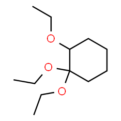 Cyclohexane, 1,1,2-triethoxy- (9CI) structure