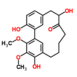 12-Hydroxymyricanone结构式