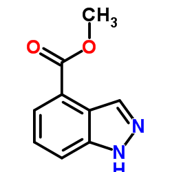 Methyl 1H-indazole-4-carboxylate Structure