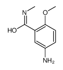 5-amino-2-methoxy-N-methylbenzamide(SALTDATA: 0.96HCl 0.15H2O) structure