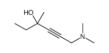 6-(dimethylamino)-3-methylhex-4-yn-3-ol Structure