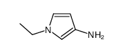1-乙基-1H-吡咯-3-胺结构式