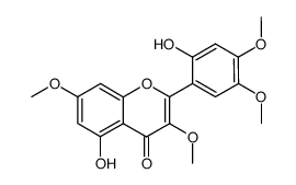 chrysosplenol E Structure