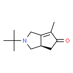 Cyclopenta[c]pyrrol-5(1H)-one, 2-(1,1-dimethylethyl)-2,3,3a,4-tetrahydro-6-methyl-, (3aR)- (9CI) picture