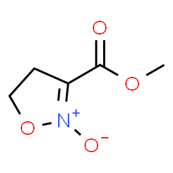 2-Isoxazoline-3-carboxylicacid,methylester,2-oxide(8CI) Structure