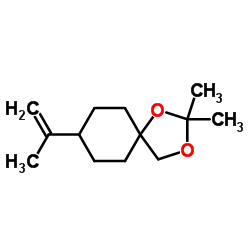 8-Isopropenyl-2,2-dimethyl-1,3-dioxaspiro[4.5]decane Structure