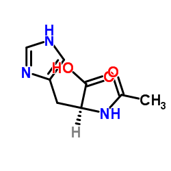 N-Acetyl-L-histidine Structure