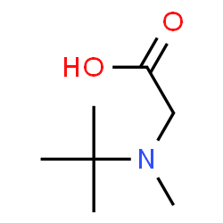 Glycine, N-(1,1-dimethylethyl)-N-methyl- (9CI)结构式