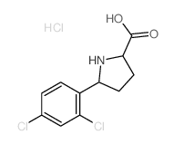 Proline,5-(2,4-dichlorophenyl)-, hydrochloride (7CI,8CI,9CI) picture