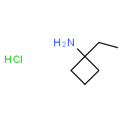 1-ethylcyclobutan-1-amine hydrochloride结构式