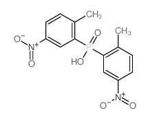 Phosphinic acid,bis(5-nitro-o-tolyl)- (6CI,8CI) structure