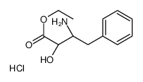 ethyl (2S,3S)-3-amino-2-hydroxy-4-phenylbutanoate,hydrochloride Structure