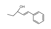 (+/-)-(E)-1-phenyl-1-penten-3-ol结构式