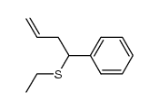 1-(Ethylthio)-1-phenyl-3-butene Structure