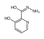 2-Pyridinecarboxylic acid, 3-hydroxy-, hydrazide (9CI) structure