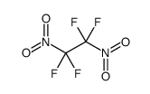1,1,2,2-tetrafluoro-1,2-dinitroethane Structure