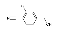 2-chloro-4-(hydroxymethyl)benzonitrile Structure
