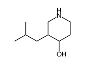 4-Piperidinol, 3-(2-methylpropyl)- (9CI) picture