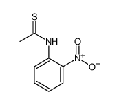 N-(2-Nitrophenyl)ethanethioamide Structure