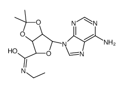 5'-Ethylcarboxamido-2',3'-isopropylidene Adenosine Structure