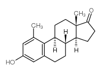 Estra-1,3,5(10)-trien-17-one,3-hydroxy-1-methyl- (7CI,8CI,9CI) Structure