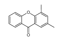 2,4-dimethyl-9H-xanthen-9-one结构式