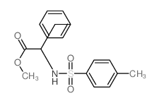 L-Phenylalanine,N-[(4-methylphenyl)sulfonyl]-, methyl ester structure