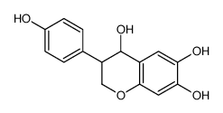 3-(4-hydroxyphenyl)-3,4-dihydro-2H-chromene-4,6,7-triol结构式